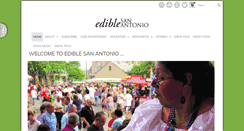 Desktop Screenshot of ediblesanantonio.com