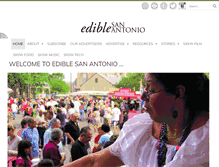 Tablet Screenshot of ediblesanantonio.com